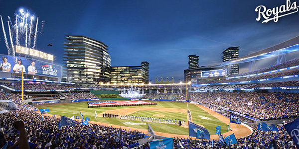 MLBのロイヤルズが新ボールパーク建設案を発表