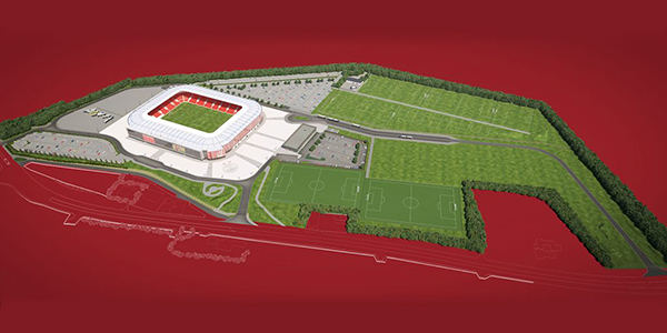 アバディーンの新スタジアム整備計画が一歩前進