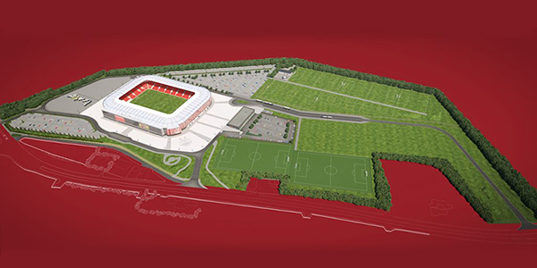アバディーンの新スタジアムが建築開発許可を取得