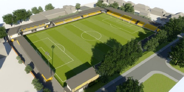 ハロゲート・タウンAFCのスタジアム改修計画、市議会が承認