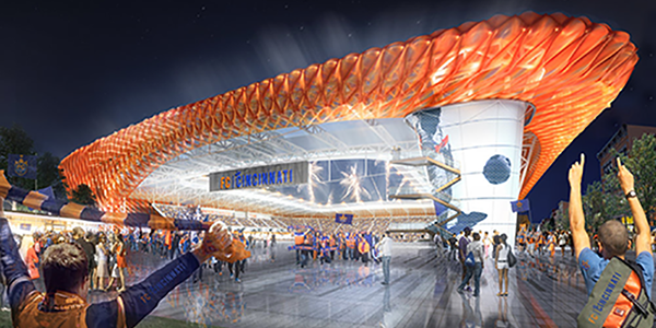 FCシンシナティの新スタジアム、マイスが設計へ