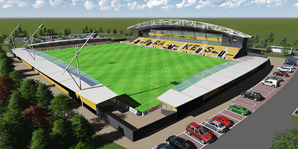 レミントンFCの新スタジアム、用地買収で計画が前進