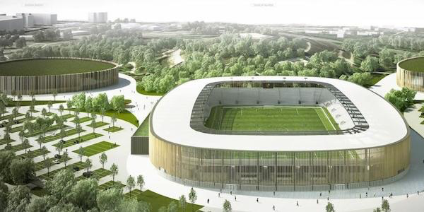 ソスノウィエツ市のスポーツパーク構想、新スタジアムの建設業者が決定