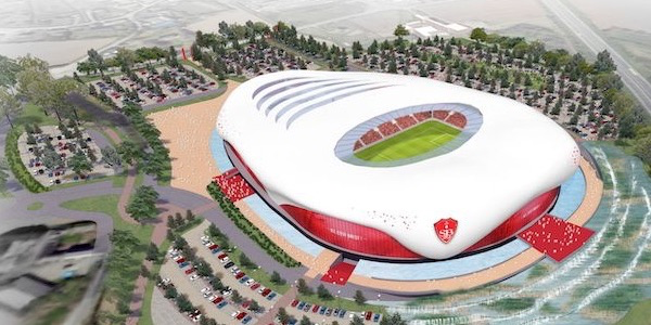 仏ブレストのル・サン会長、新スタジアム建設計画が順調に進んでいると明言