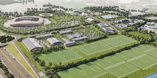 フォレストグリーン・ローヴァーズがエコパーク・スタジアム建設計画の改訂案を公表