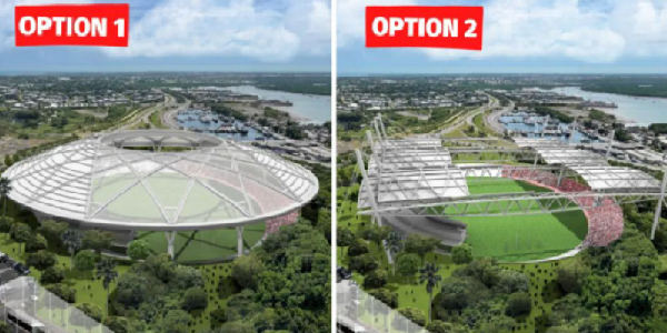 オーストラリアの北部準州、AFL新規参入を見据えた新スタジアムのデザイン案を公開