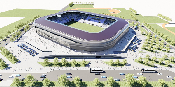 ルーマニアのFCアルジェシュ・ピテシュティが1億ユーロの新スタジアム建設計画を発表