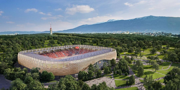 ブルガリアのCSKAソフィアがホームスタジアム建て替え案を公表