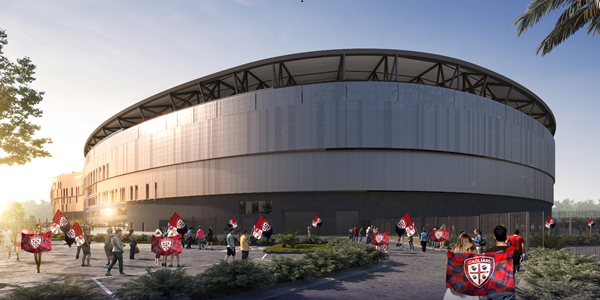カリアリ市がクラブ待望の新スタジアム建設計画を行政承認