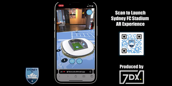 本拠地建て替え中のシドニーFC、豪州初となるARスタジアム体験をファンに提供