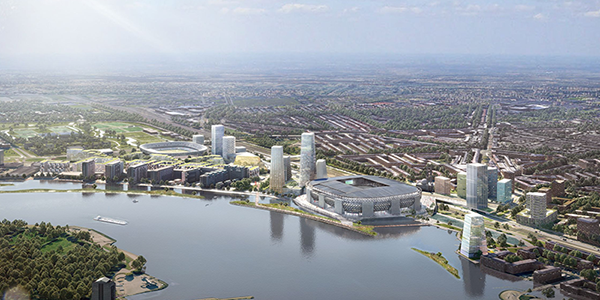 フェイエノールト、建設費高騰により新スタジアム計画案の再調査を開始