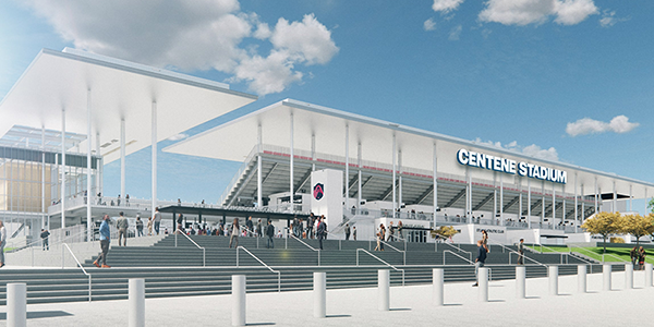 セントルイス・シティSCの新スタジアム命名権、ヘルスケア大手のセンテンが獲得