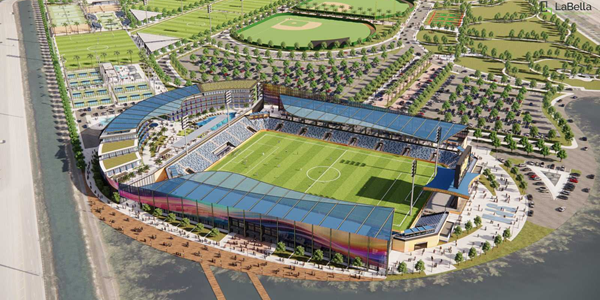 マイアミFCの新スタジアム建設工事が起工