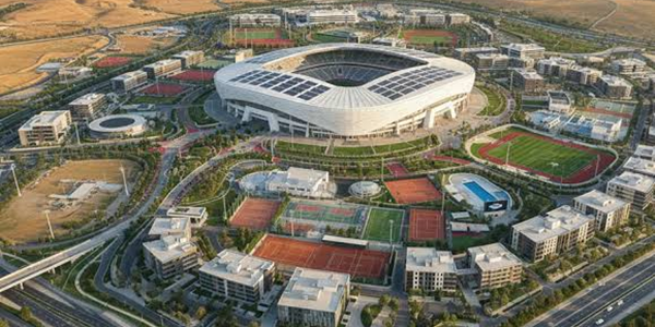 ヨルダン最大のスタジアム建設計画、準備工事を開始