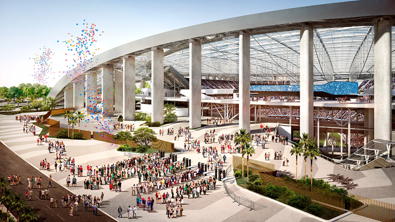 ロサンゼルス ラムズの新スタジアム 建設費が肥大化