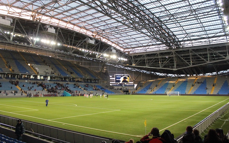 新スタジアムが参考するカザフスタンのアスタナ・アリーナ