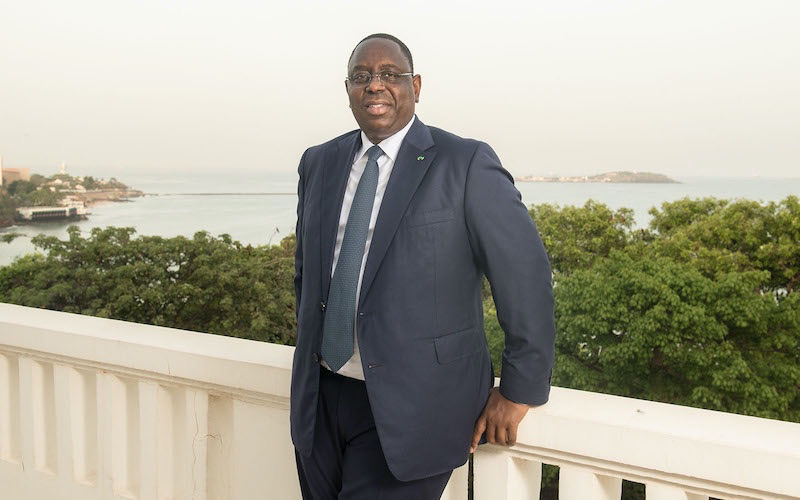 セネガル共和国のマッキー・サル大統領