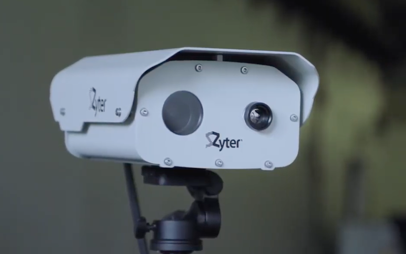 ザイターの自動検温カメラ
