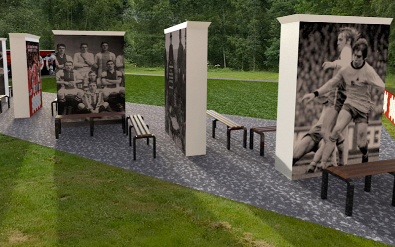 ウェストハールデ記念公園内の『アヤックス・メモリアル・フィールド』のイメージ