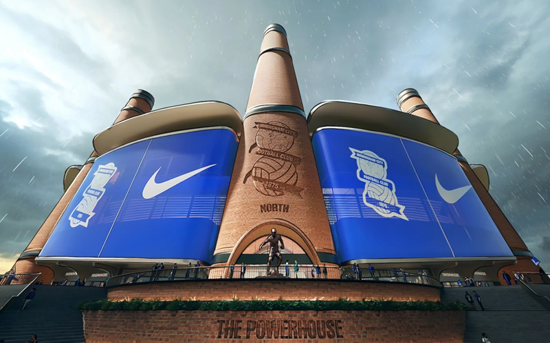 新スタジアムの外観イメージ